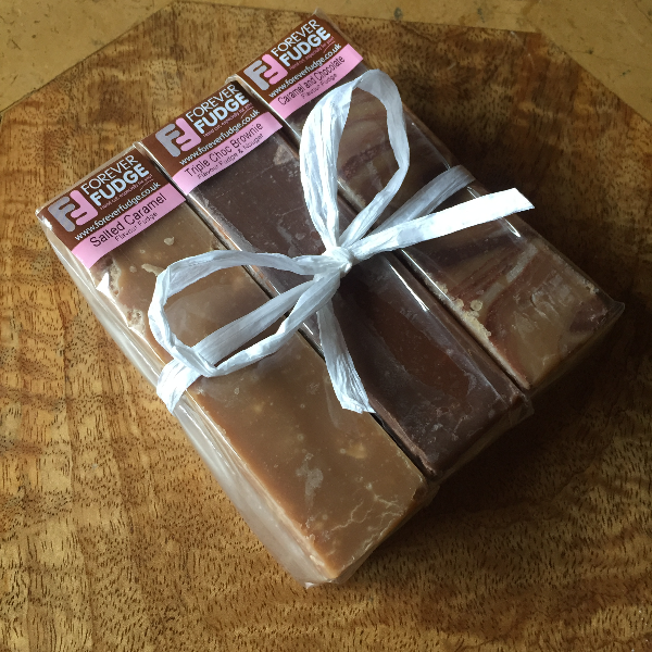 Chocolate and Caramel Gift Bar Triple Pack
