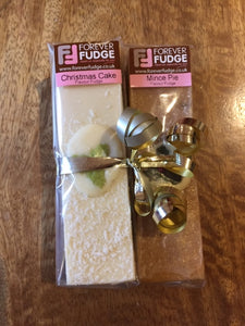 Christmas Fudge Gift Bar Twin Pack